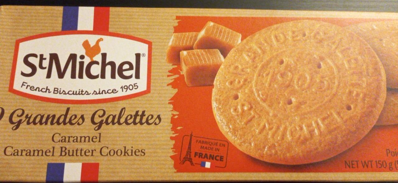 Fotografie - Grandes Galettes Caramel Butter Cookies St Michel