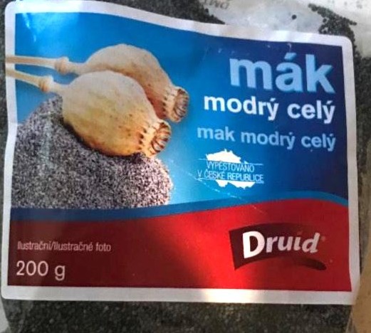 Fotografie - Mák modrý celý Druid