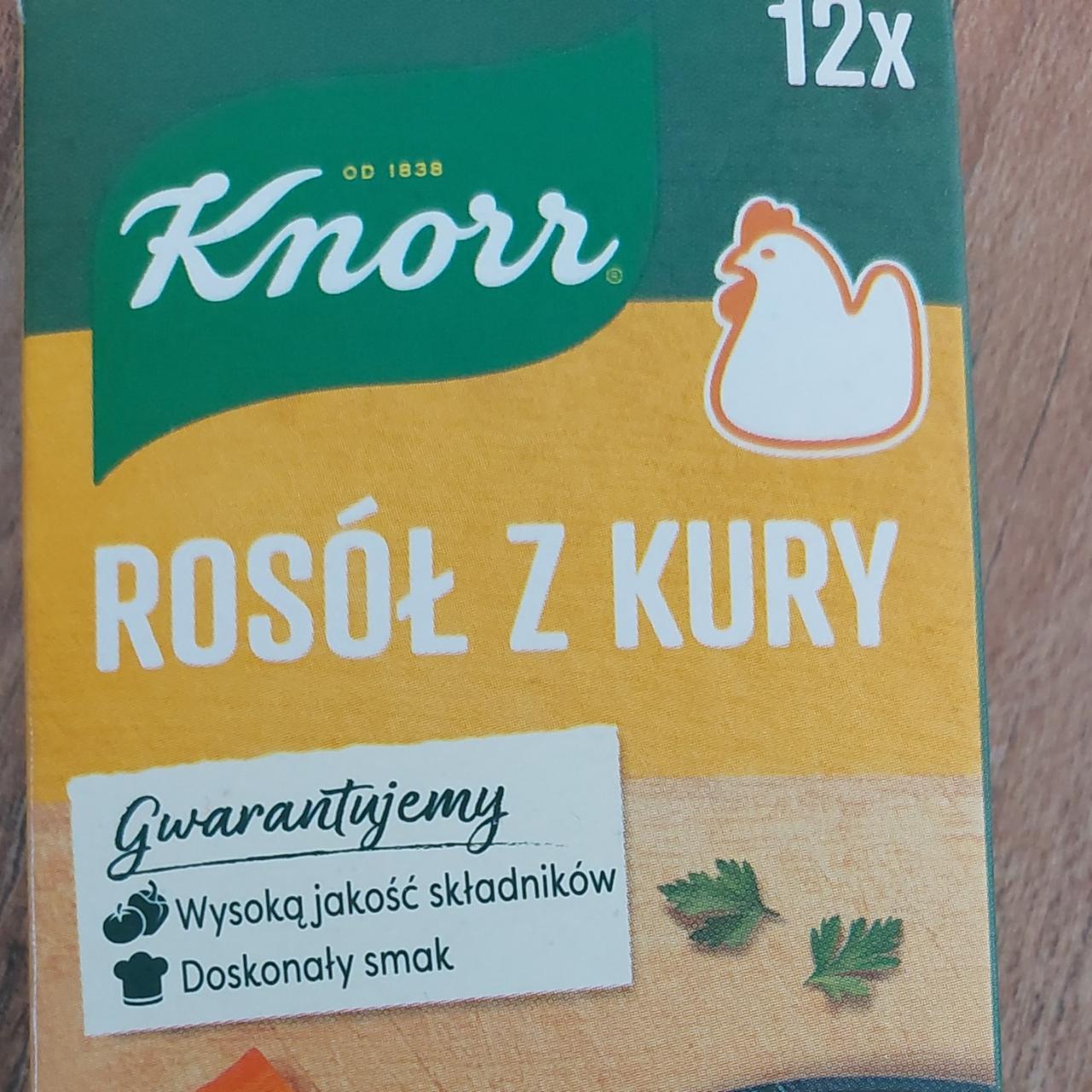 Fotografie - Rosół z kury Knorr