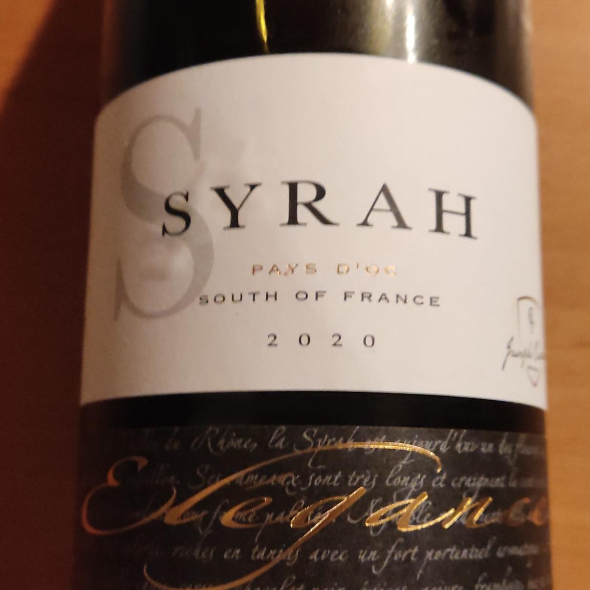 Fotografie - Elegance Syrah Pays d'Oc