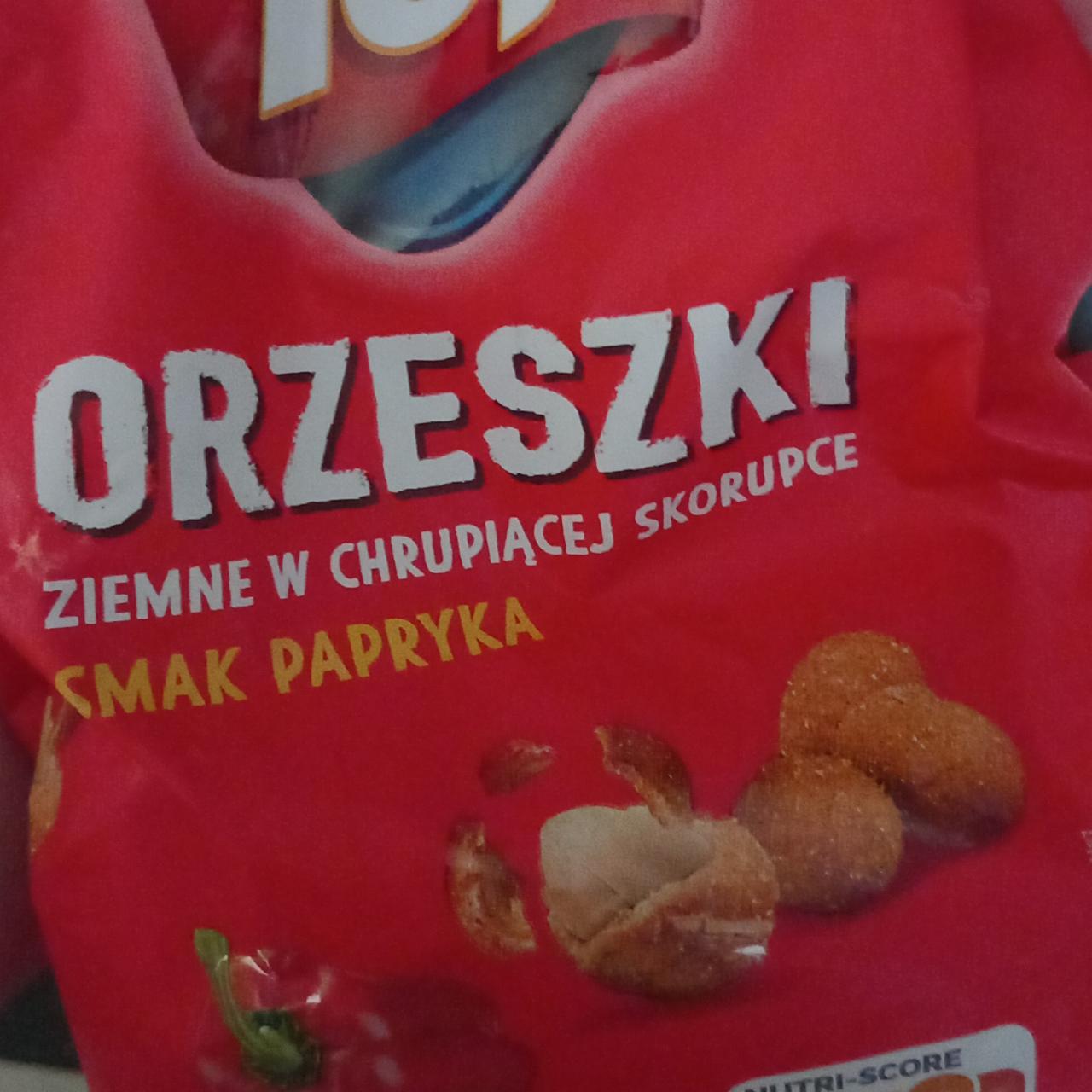 Fotografie - Orzeszki ziemne w chrupiącej skorupce smak papryka TOP