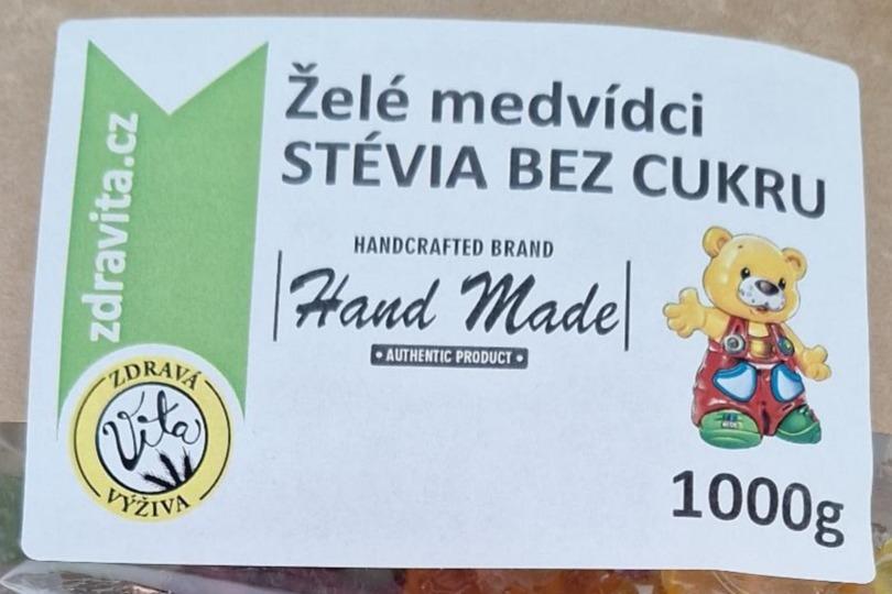 Fotografie - Želé medvídci Stévia bez cukru Zdravita