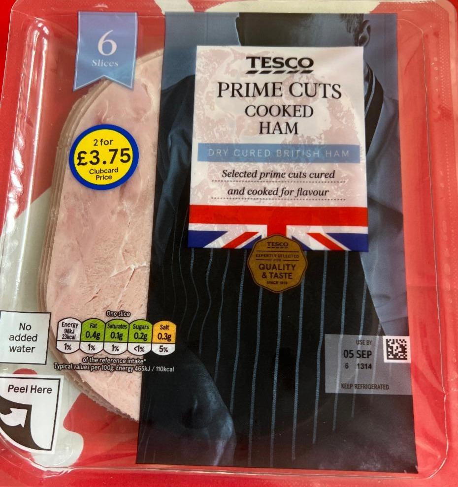 Fotografie - Prime cuts cooked ham Tesco