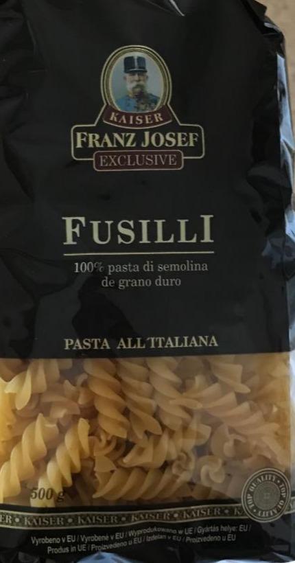 Fotografie - Fusilli Franz Josef Exclusive