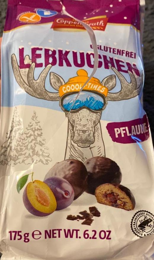 Fotografie - Glutenfrei lebkuchen pflaume Coppenrath