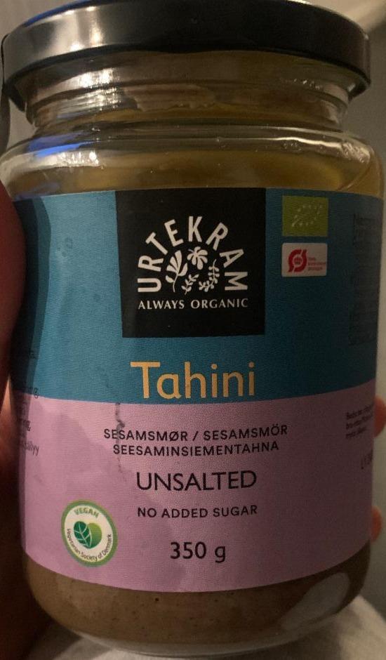 Fotografie - Tahini Unsalted Urtekram