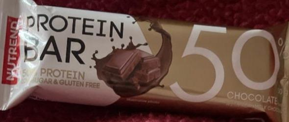 Fotografie - Nutrend 50% Protein Bar Chocolate