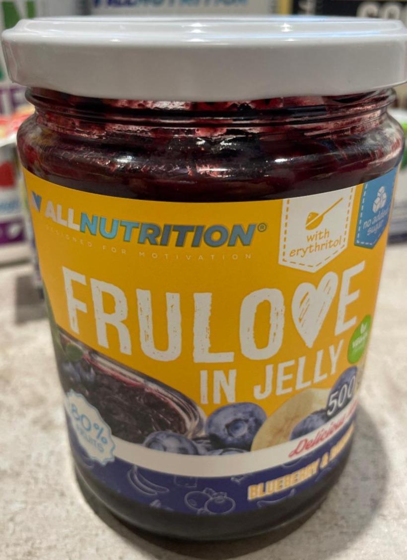 Fotografie - Frulove in jelly blueberry & banana Allnutrition