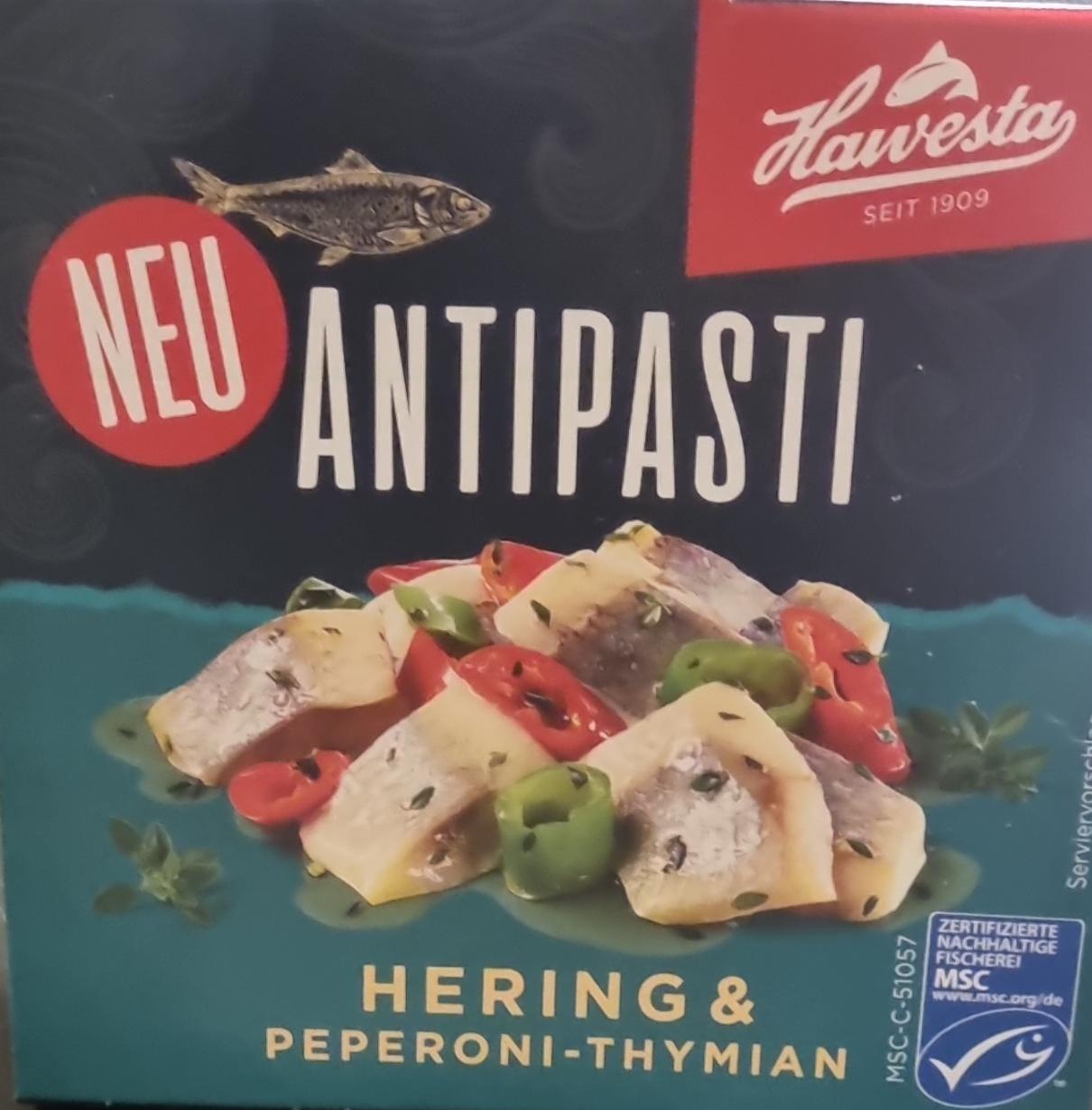 Fotografie - Antipasti hering&peperoni-thymian Hawesta