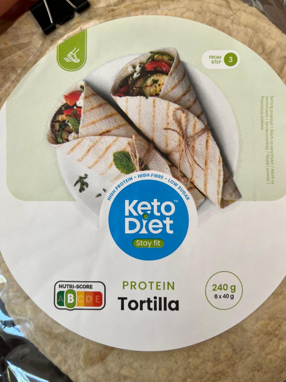 Fotografie - Protein Tortilla KetoDiet