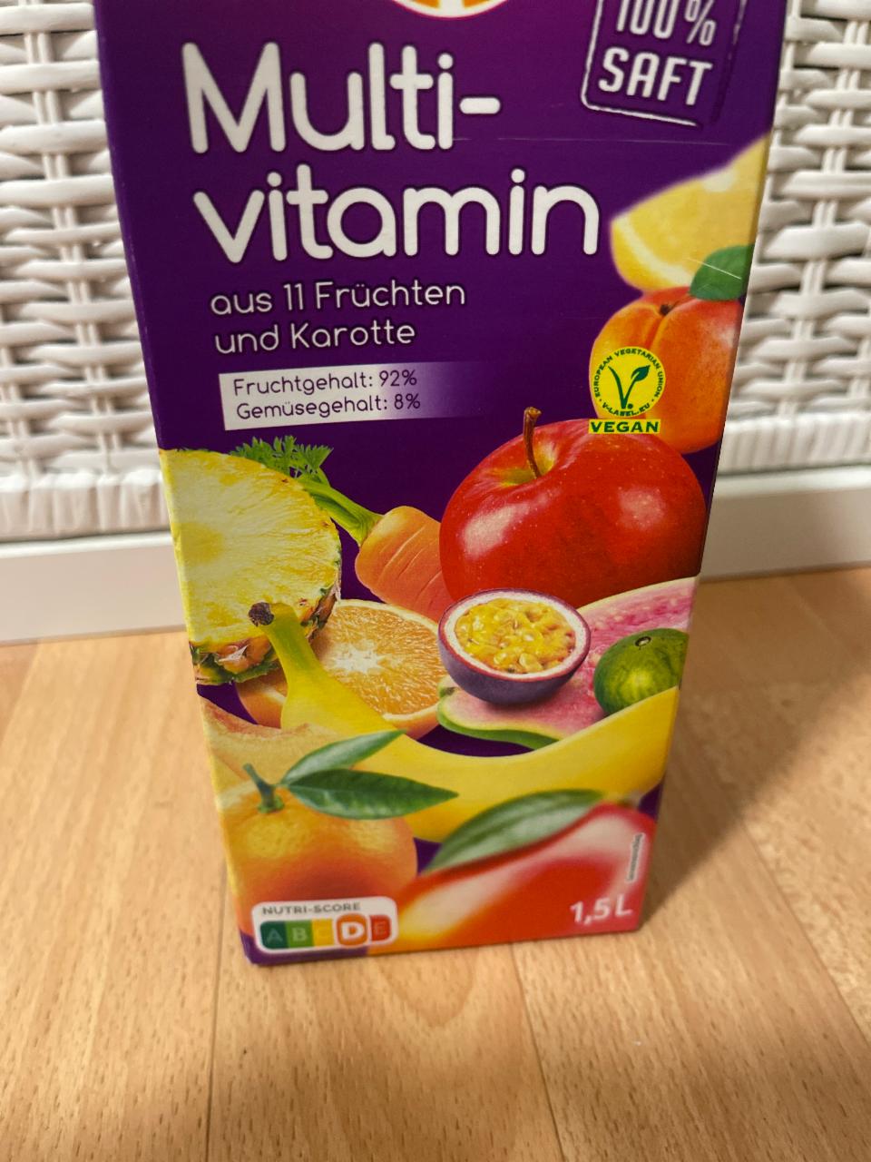 Fotografie - Džus Multivitamin Solevita