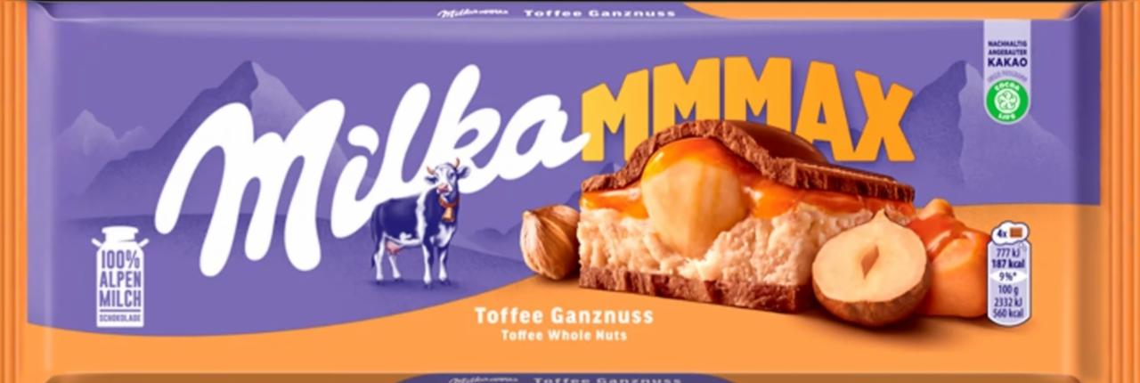 Fotografie - Milka Toffee Whole Nuts