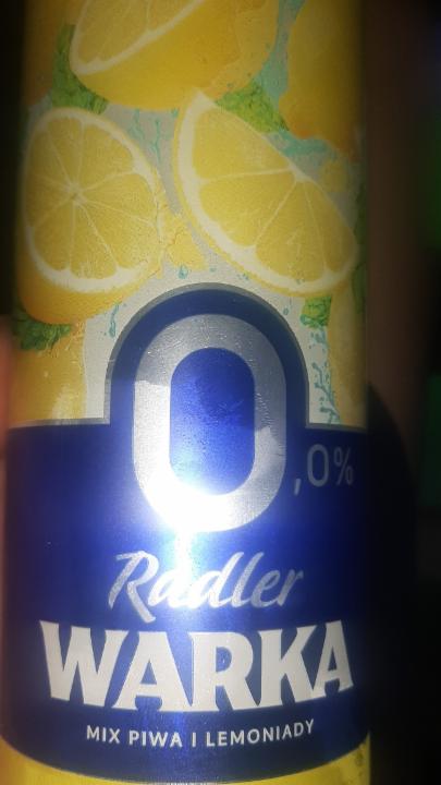 Fotografie - WARKA radler CYTRYNA