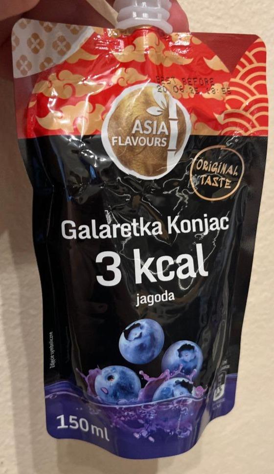 Fotografie - Galaretka konjac 3 kcal jagoda Asia Flavours