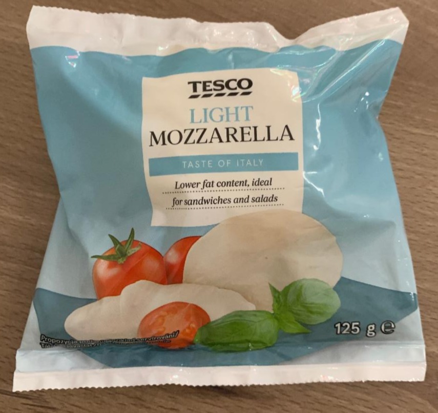 Fotografie - Mozzarella Light Tesco