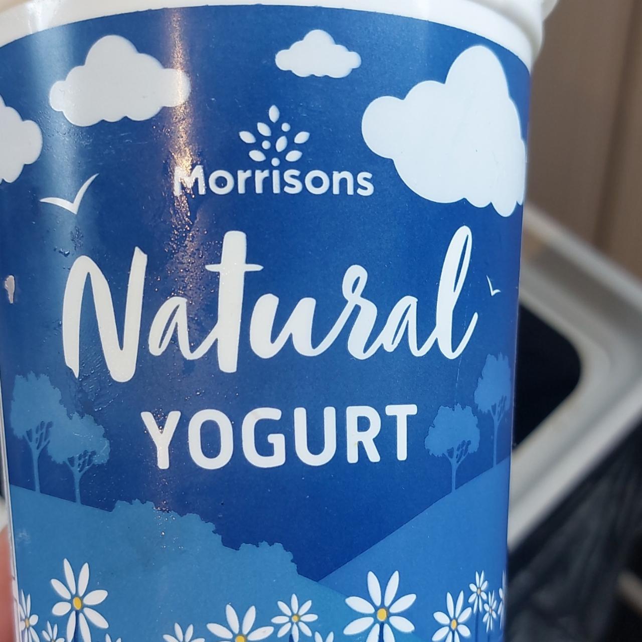 Fotografie - Natural yogurt Morrisons