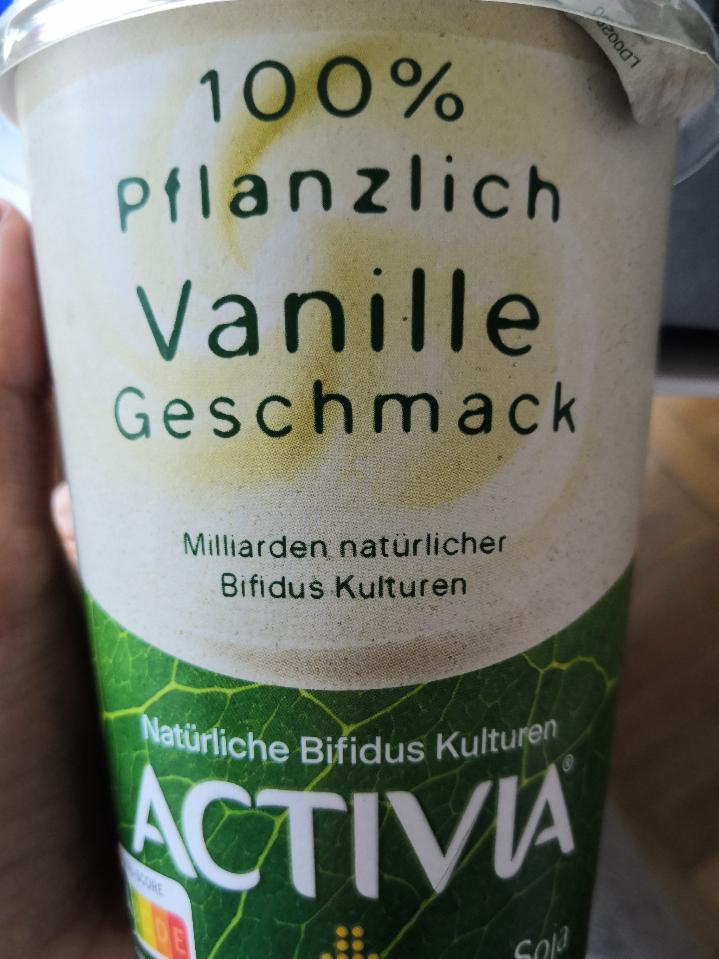 Fotografie - 100% pflanzich vanille Activia