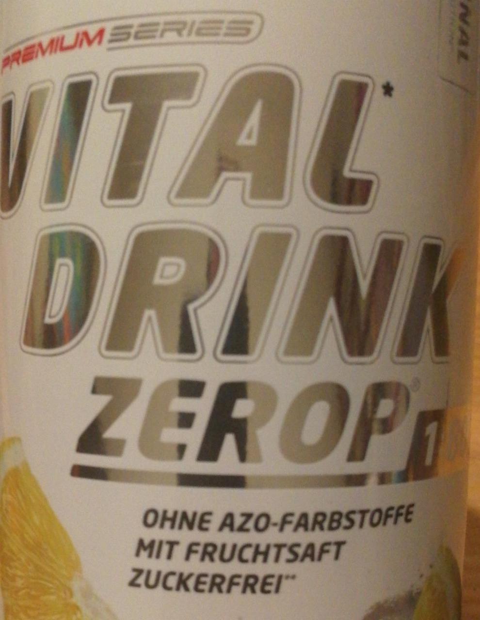 Fotografie - Vítal drink zerop Best Body Nutrition