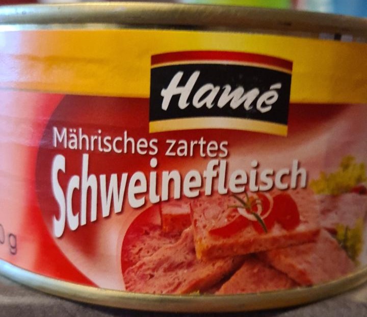 Fotografie - Schweinefleisch Hamé