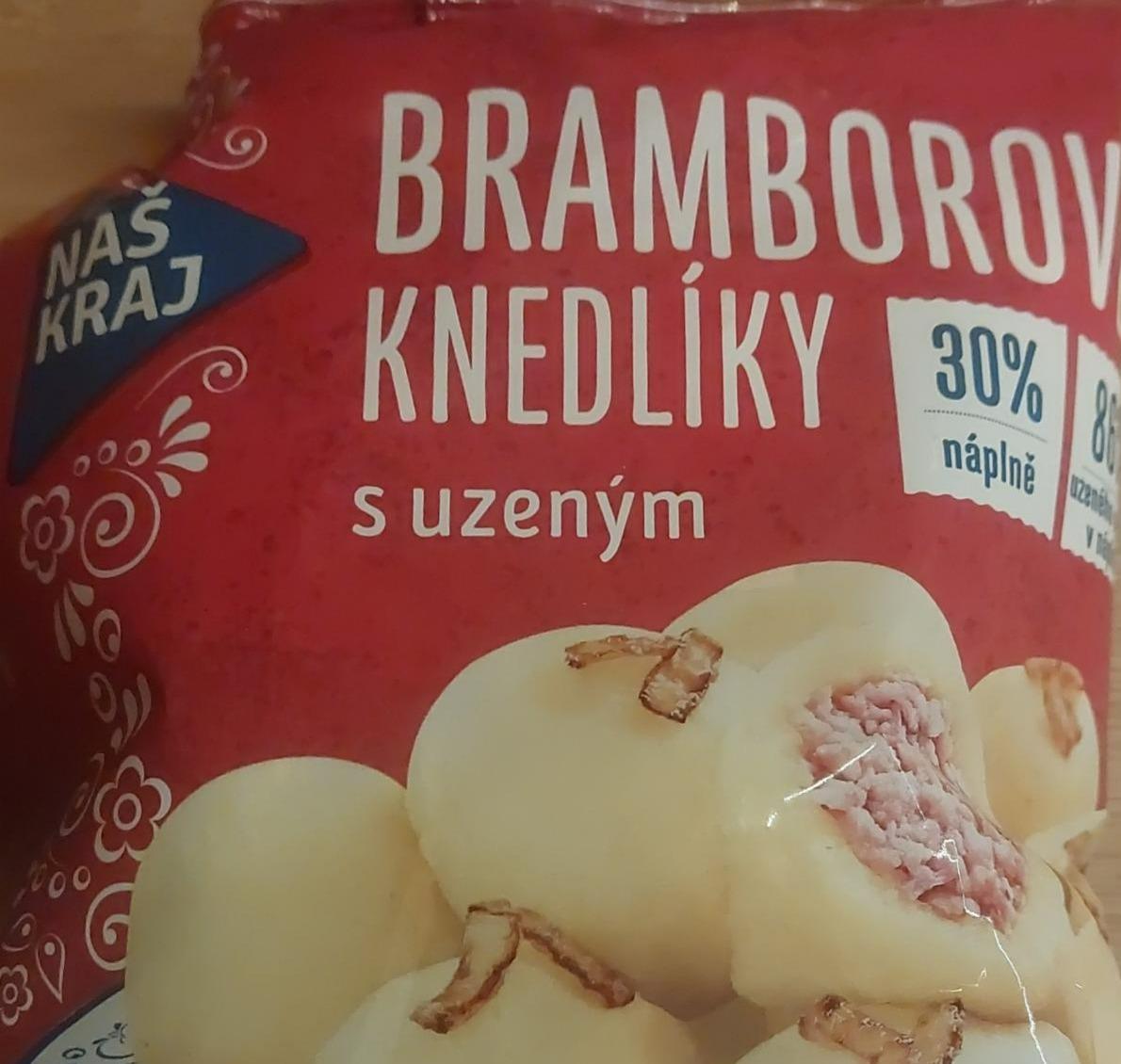 Fotografie - Bramborové knedlíky s uzeným Náš kraj