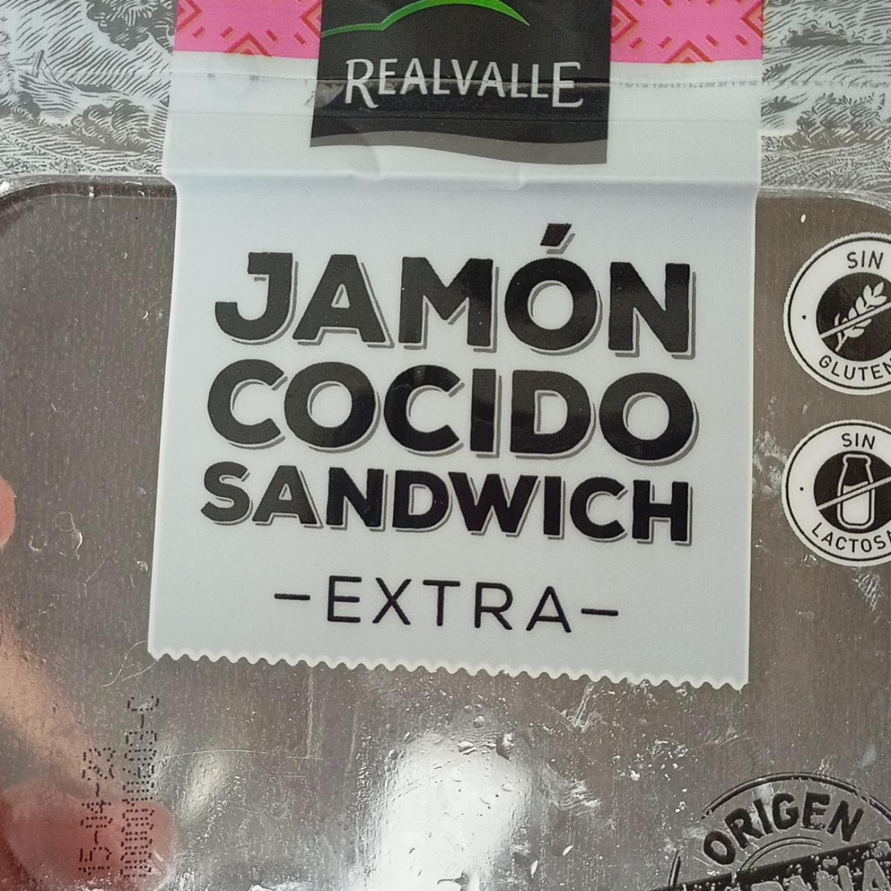 Fotografie - Jamón cocido sandwich Realvalle