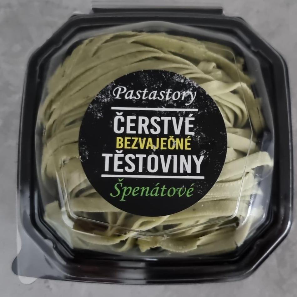 Fotografie - Čerstvé bezvaječné těstoviny Špenátové Pastastory