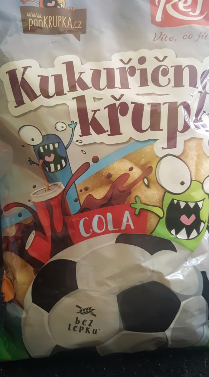 Fotografie - Kukuřičné křupky Cola Rej