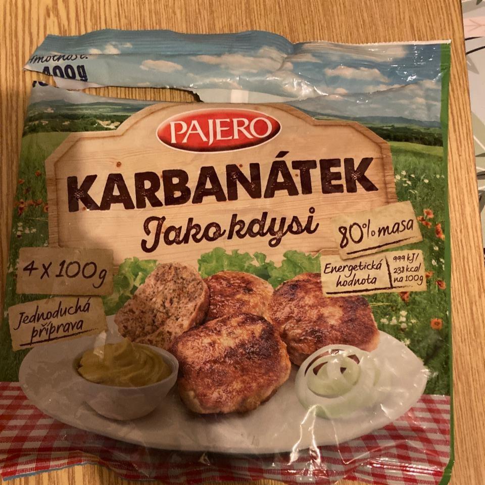 Fotografie - Karbanátek jako kdysi 80% masa