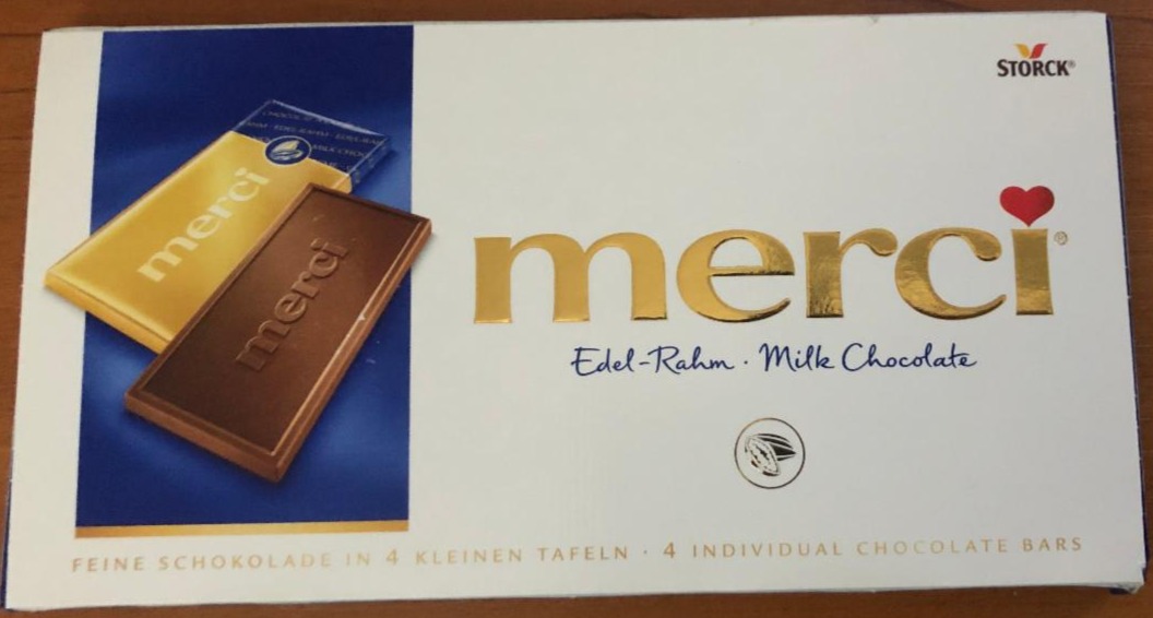 Fotografie - Merci Milk Chocolate