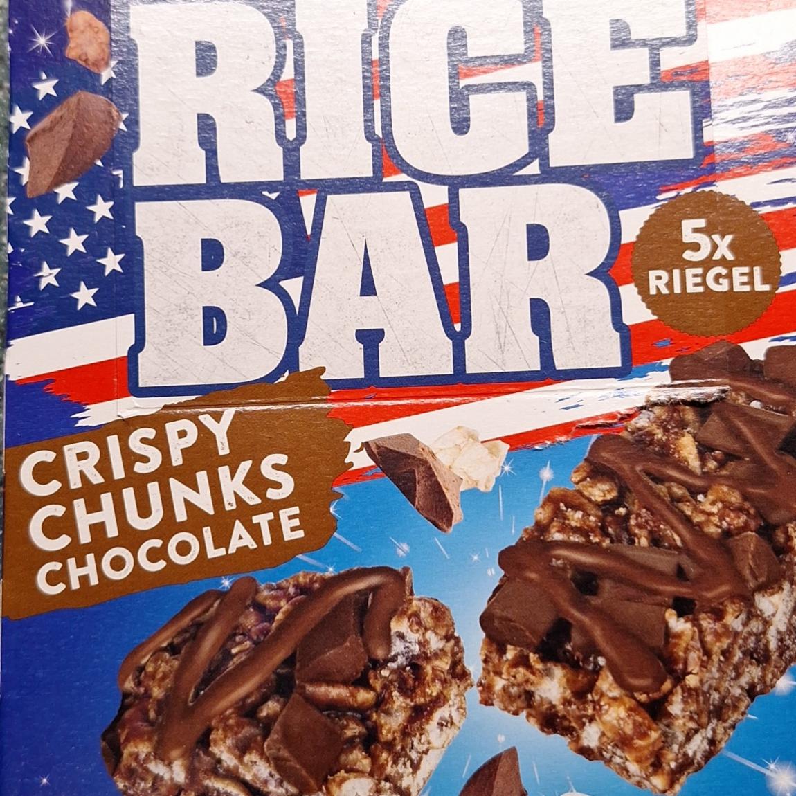 Fotografie - Rice Bar crispy chunks chocolate Mike Mitchell's