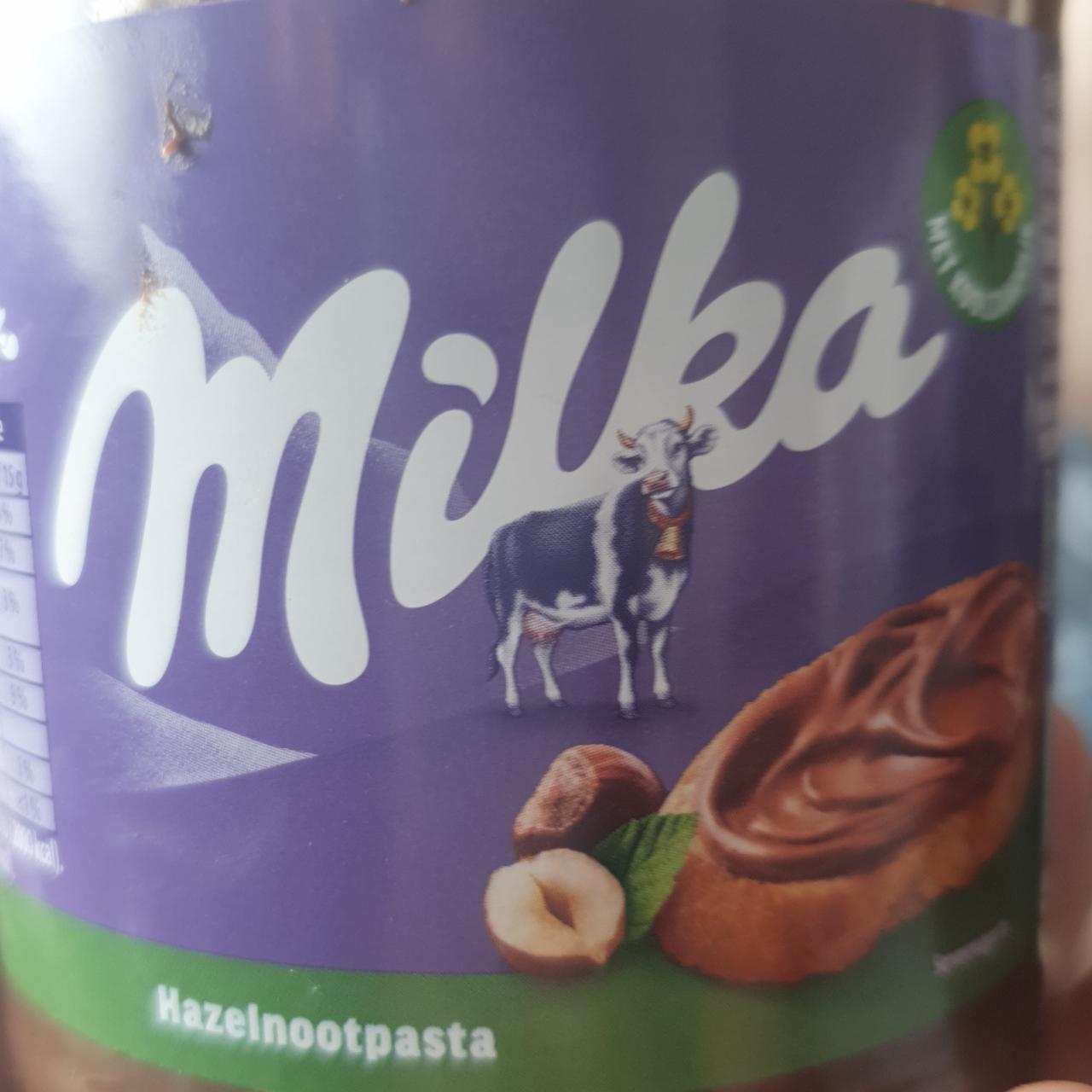 Fotografie - Hazelnootpasta Milka