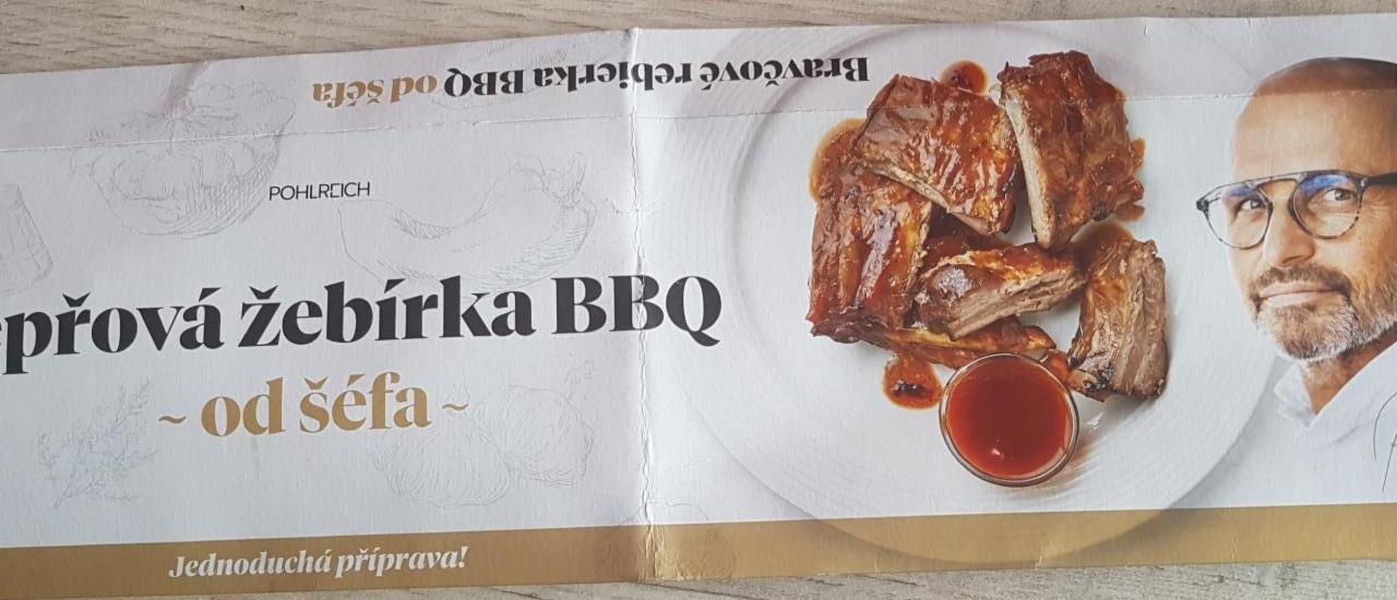 Fotografie - Vepřová žebírka BBQ Od šéfa