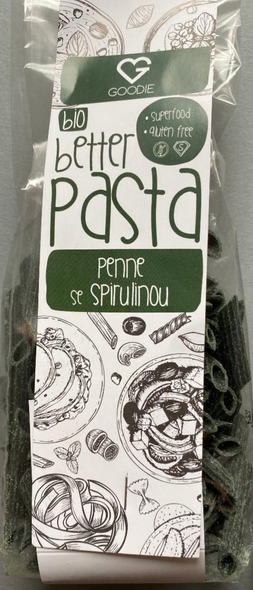 Fotografie - Bio Penne spirulina Goodie