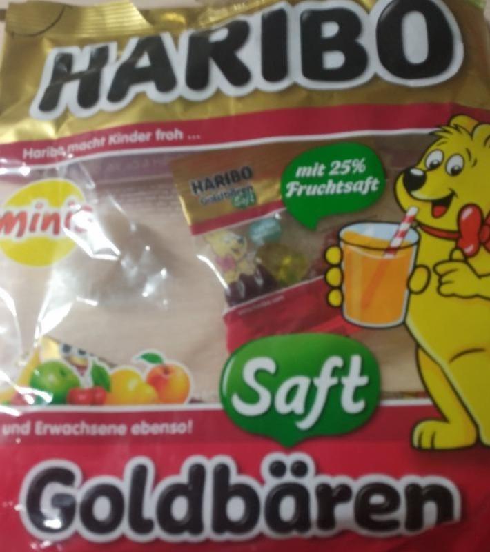 Fotografie - Saft Goldbären Minis Haribo