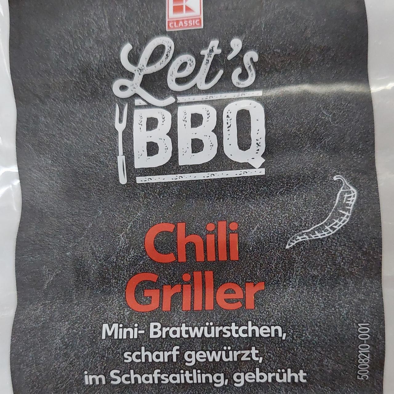 Fotografie - Chilli griller Let's BBQ K-Classic