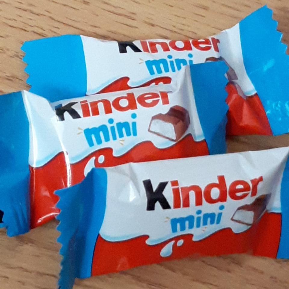 Fotografie - Kinder Chocolate mini