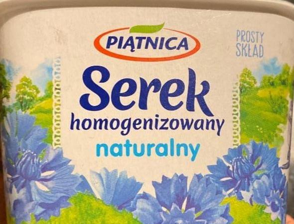 Fotografie - Serek homogenizowany naturalny Piątnica