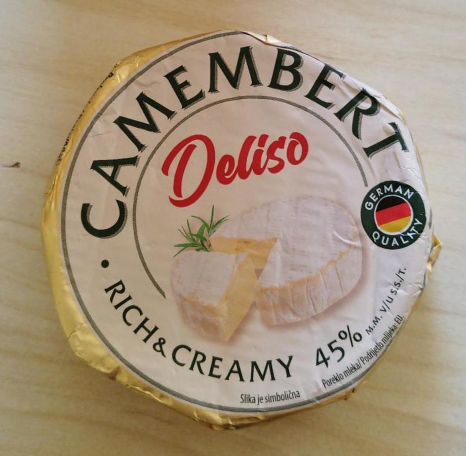 Fotografie - Camembert 45% Deliso