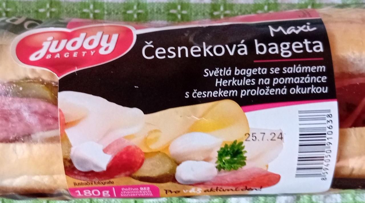 Fotografie - Maxi česneková bageta Juddy bagety