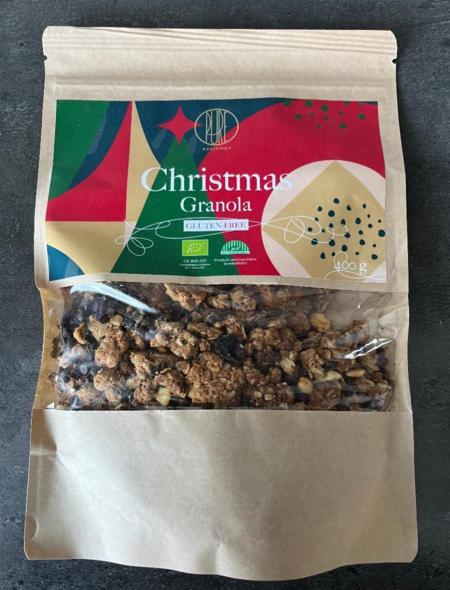 Fotografie - Pure Bio Christmas Granola gluten-free BrainMax