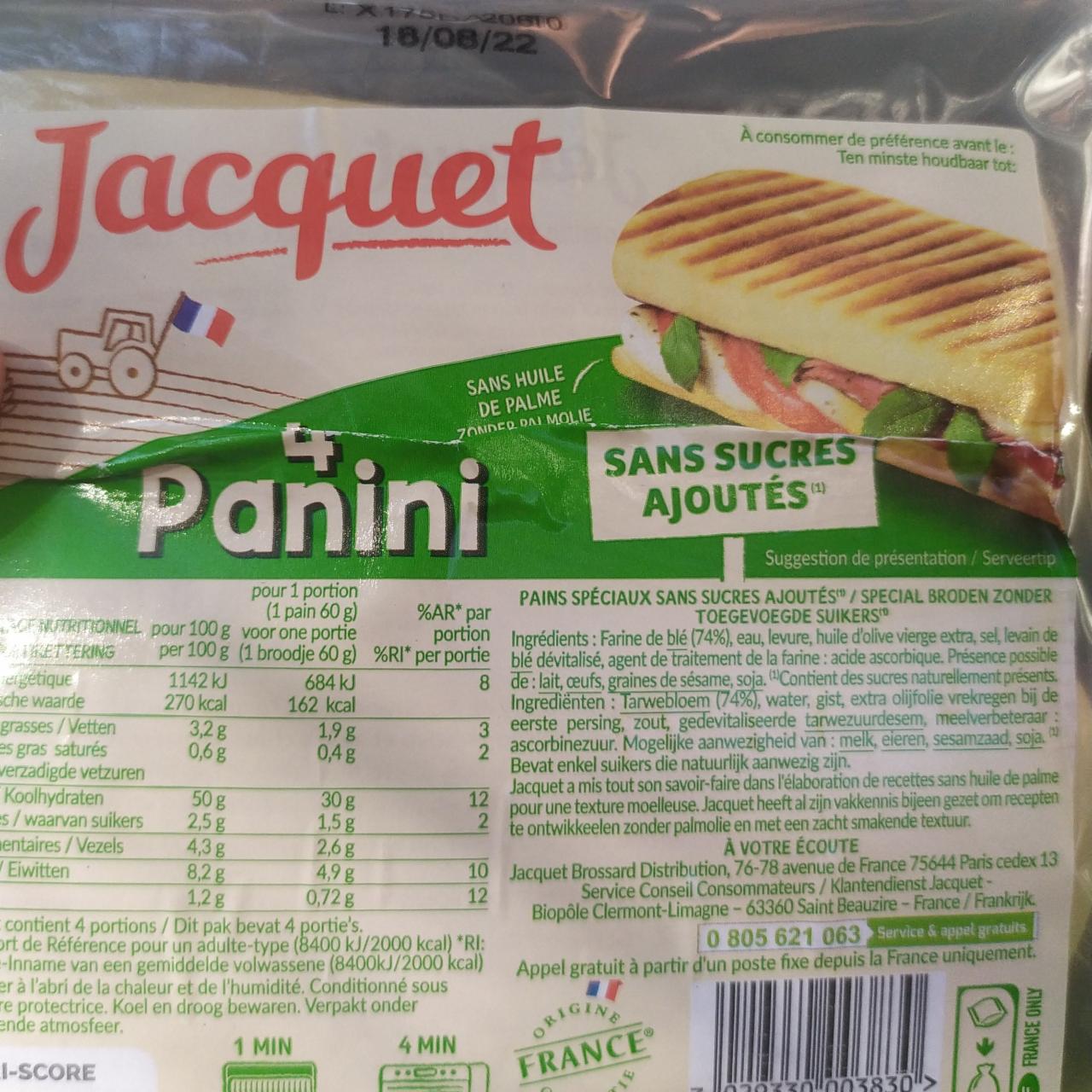 Fotografie - Panini Jacquet