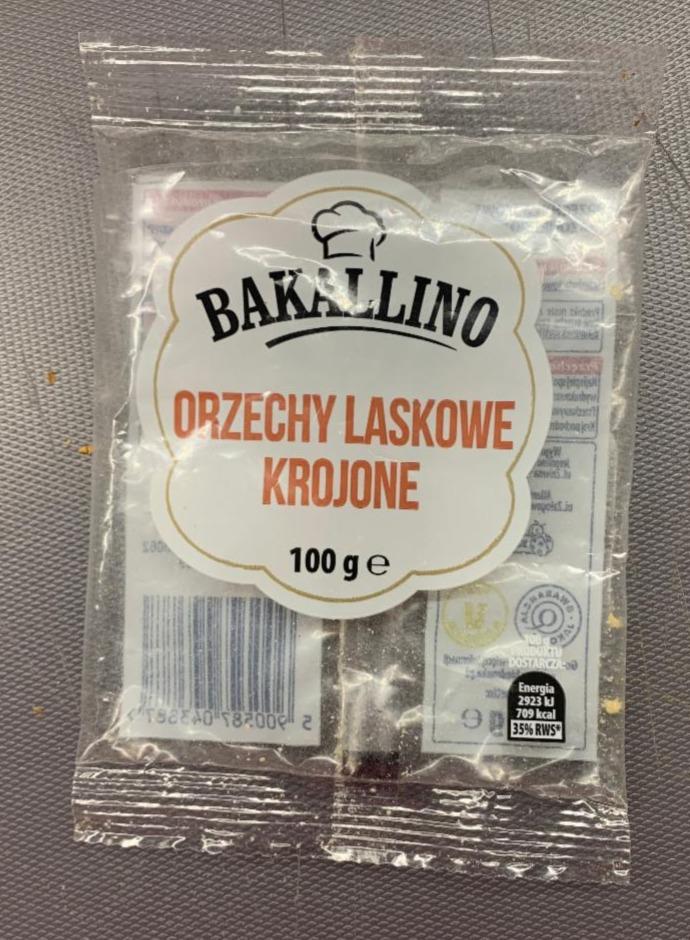 Fotografie - Orzechy laskowe prażone krojone Bakallino