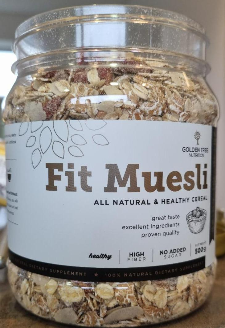 Fotografie - Fit Muesli Golden Tree Nutrition