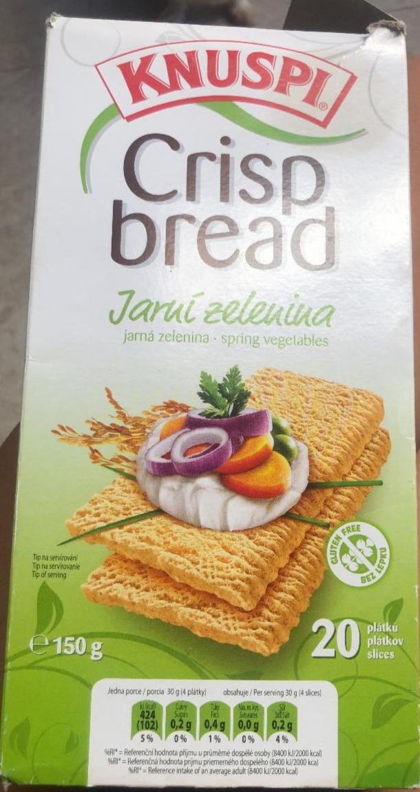 Fotografie - Crispbread jarní zelenina Knuspi