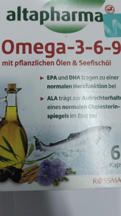 Fotografie - Omega-3-6-9 Altapharma