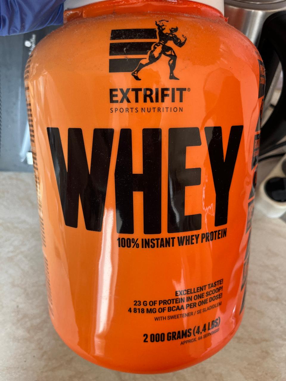 Fotografie - Whey 100% Instant Protein Blueberry Extrifit