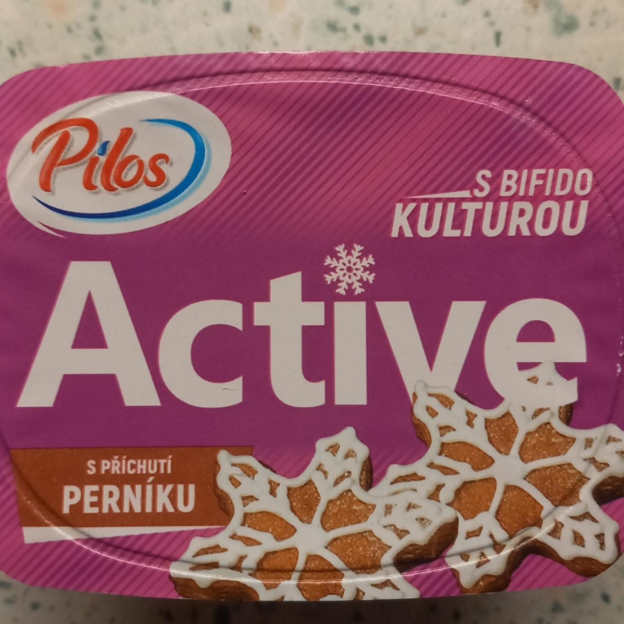 Fotografie - Active s bifido kulturou s příchutí perníku Pilos