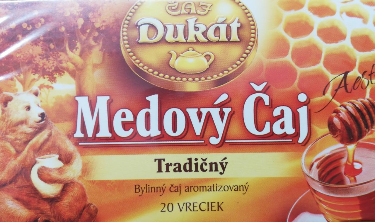 Fotografie - Medový čaj tradiční čaj Dukát