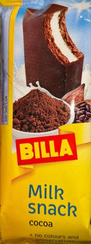 Fotografie - Milino Milk snack Cocoa Billa Penny Market s. r. o