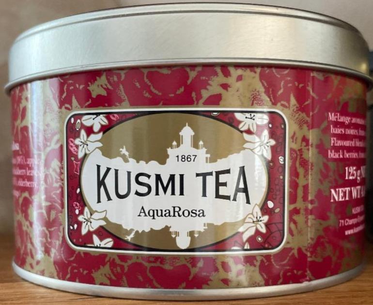 Fotografie - Sypaný ovocný čaj Kusmi Tea AquaRosa